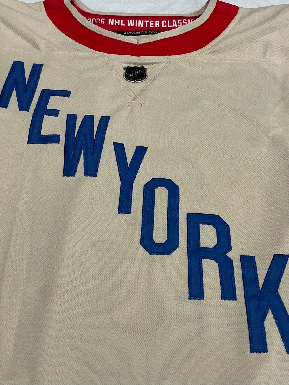 NHL New York Rangers Shesterkin Hockey Jersey size Extra Large - Picture 3 of 11